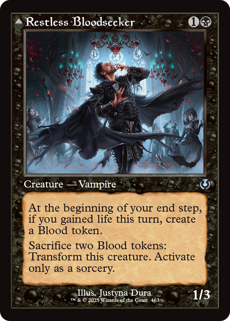 Restless Bloodseeker // Bloodsoaked Reveler (INR-463) [Innistrad Remastered]