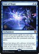 Font of Magic (PRE-071) [Battle for Baldur's Gate Promos] Foil