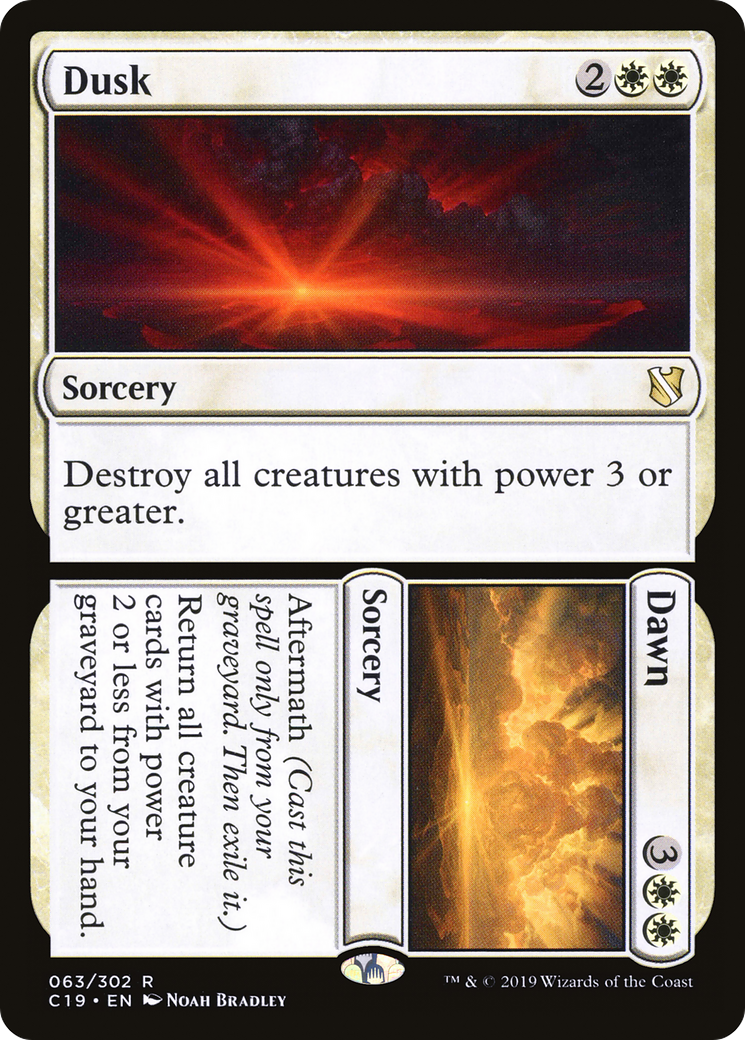 Dusk // Dawn (C19-063) [Commander 2019]
