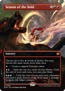 Season of the Bold (BLB-285) [Bloomburrow]: (Showcase) (Borderless) Foil