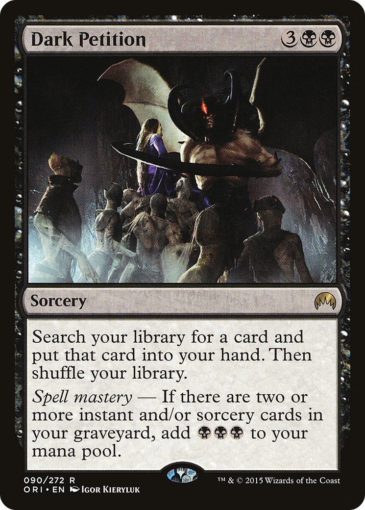 Dark Petition (ORI-090) [Magic Origins]
