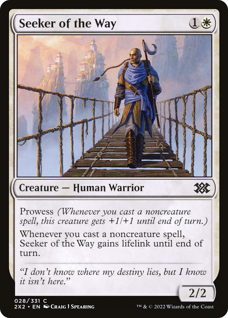 Seeker of the Way (2X2-028) [Double Masters 2022]