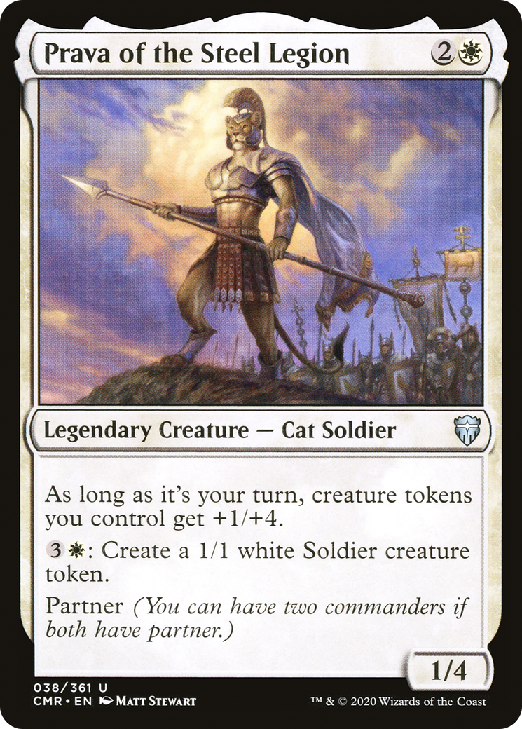 Prava of the Steel Legion (CMR-038) [Commander Legends]