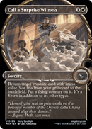 Call a Surprise Witness (Showcase) (MKM-289) [Murders at Karlov Manor] Foil