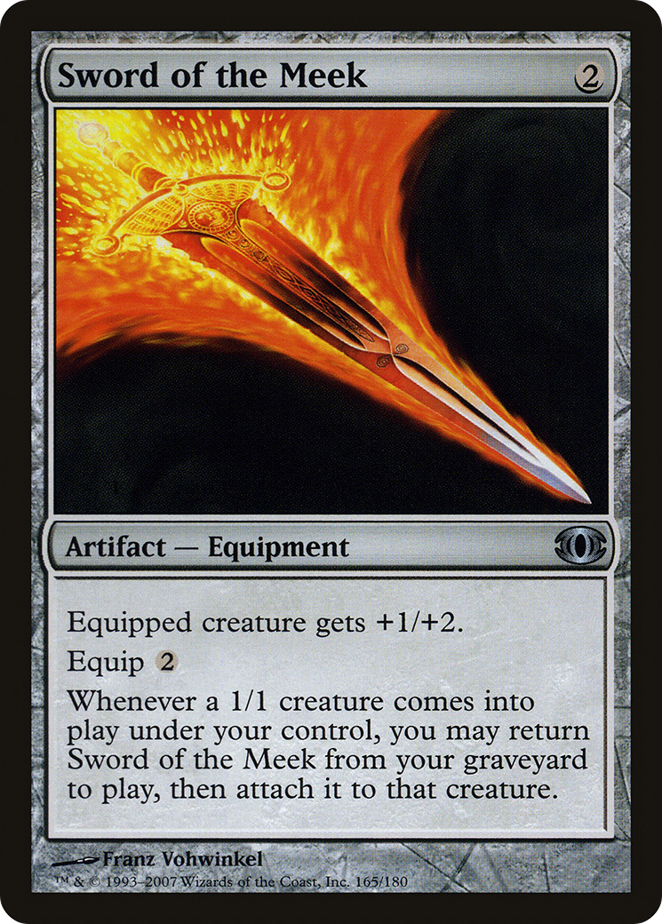 Sword of the Meek (FUT-165) [Future Sight] Foil