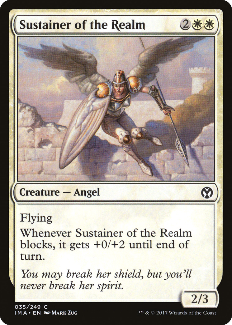 Sustainer of the Realm (IMA-035) [Iconic Masters]