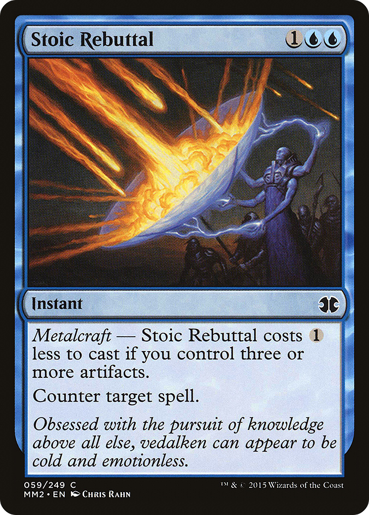 Stoic Rebuttal (MM2-059) [Modern Masters 2015]