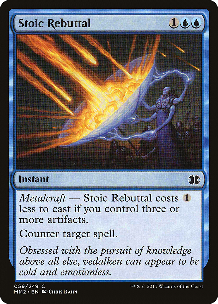 Stoic Rebuttal (MM2-059) [Modern Masters 2015]
