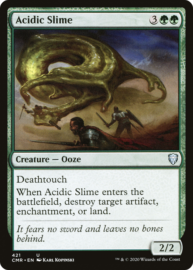 Acidic Slime (CMR-421) [Commander Legends]