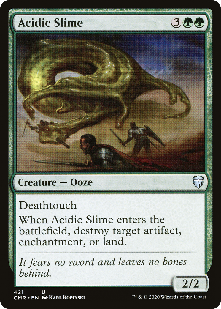 Acidic Slime (CMR-421) [Commander Legends]