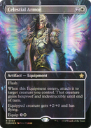 Celestial Armor (FDN-364) [Foundations] (Borderless) Foil