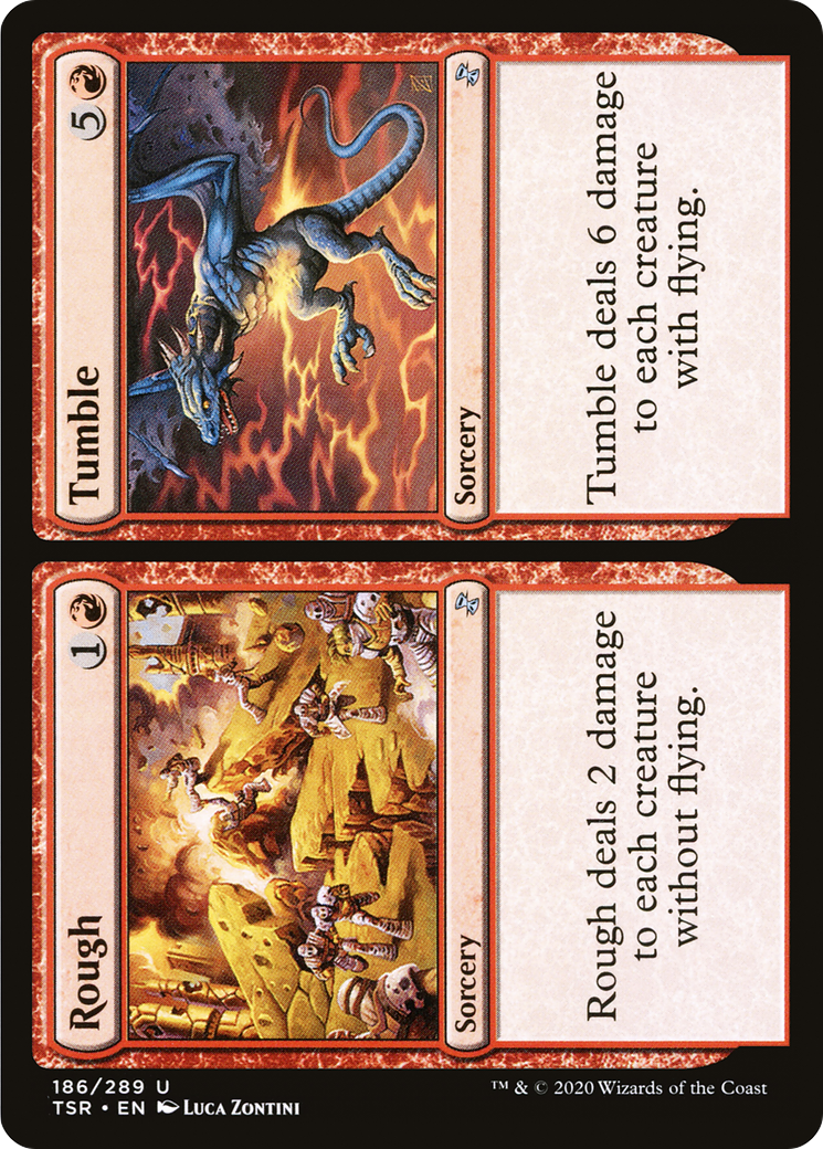 Rough // Tumble (TSR-186) [Time Spiral Remastered] Foil