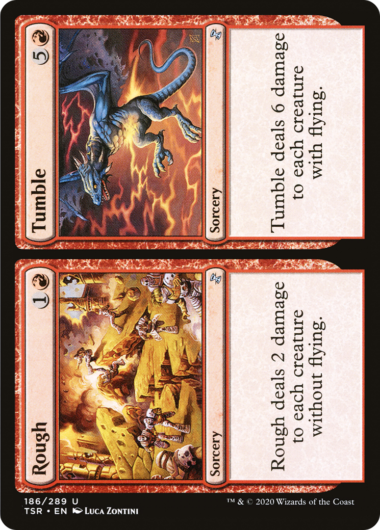 Rough // Tumble (TSR-186) [Time Spiral Remastered] Foil