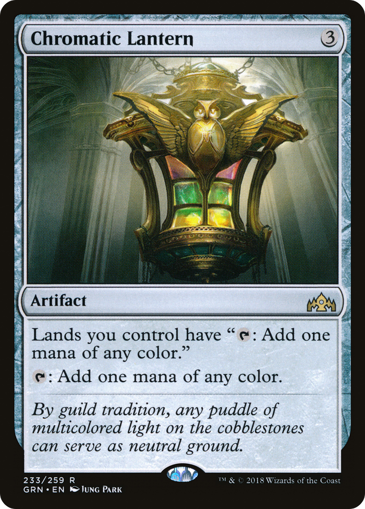 Chromatic Lantern (GRN-233) [Guilds of Ravnica]