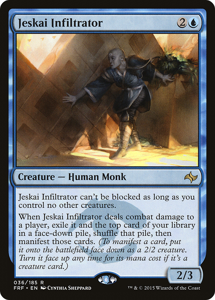 Jeskai Infiltrator (FRF-036) [Fate Reforged]