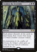 Awaken the Erstwhile (RNA-061) [Ravnica Allegiance]