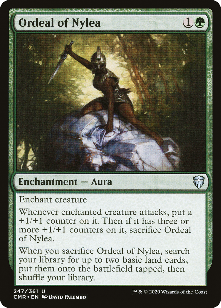 Ordeal of Nylea (CMR-247) [Commander Legends] Foil