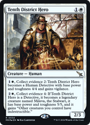 Tenth District Hero (PRE-34S) [Murders at Karlov Manor Promos] Foil