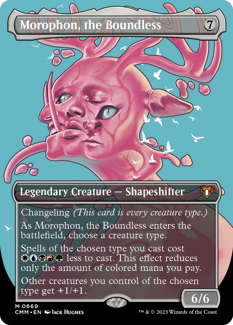 Morophon, the Boundless (CMM-669) [Commander Masters] (Borderless)