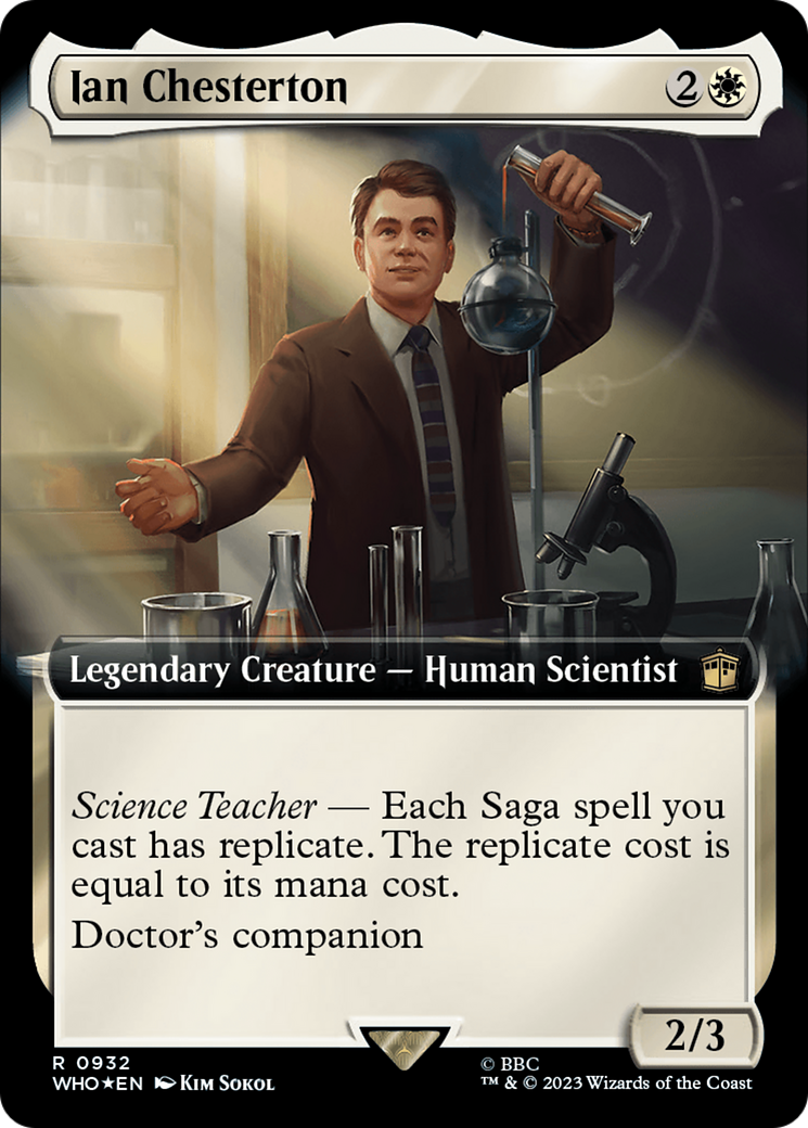 Ian Chesterton (WHO-932) [Doctor Who]: (Extended Art) Foil