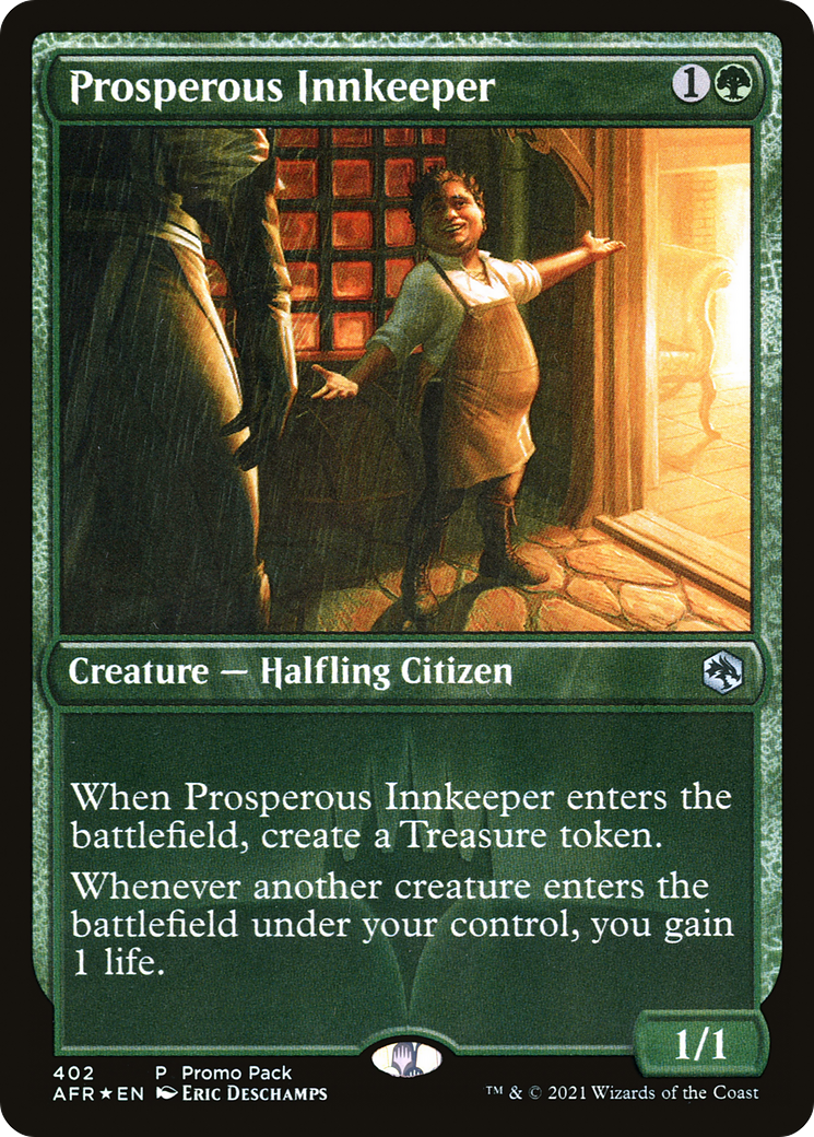 Prosperous Innkeeper (PPAFR-402) [Adventures in the Forgotten Realms] Foil