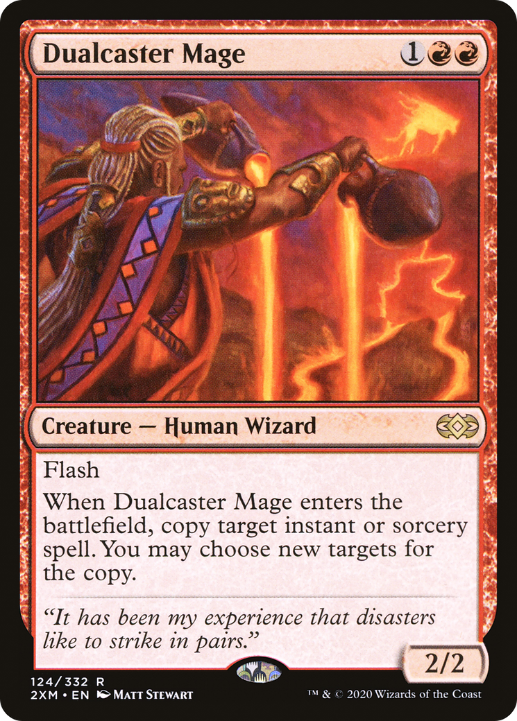 Dualcaster Mage (2XM-124) [Double Masters] Foil
