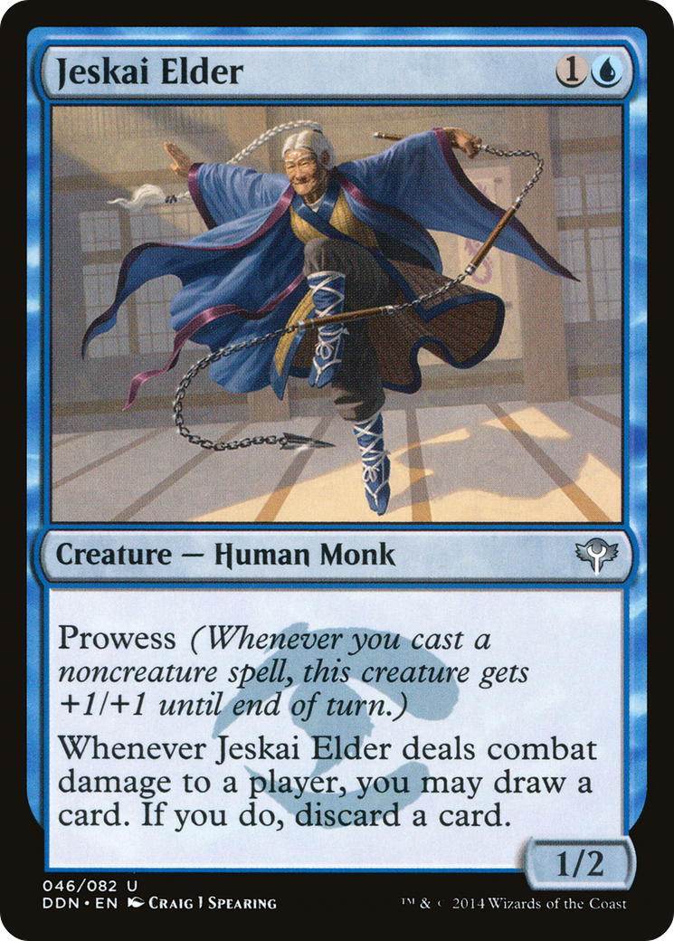 Jeskai Elder (DDN-046) [Duel Decks: Speed vs. Cunning]