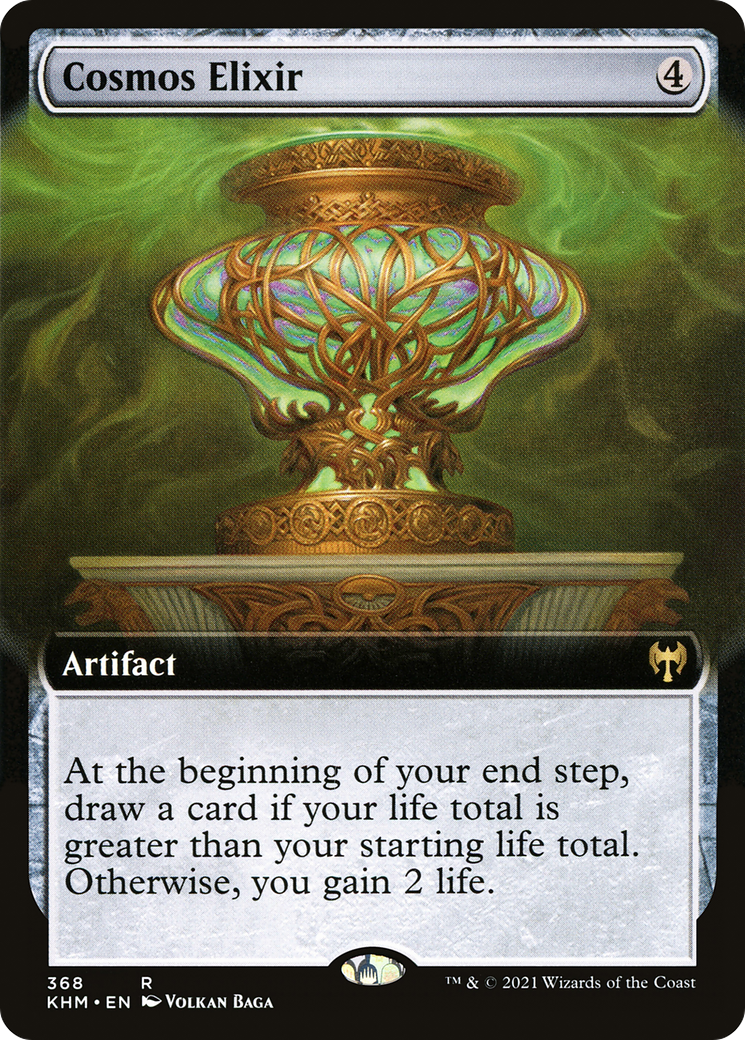 Cosmos Elixir (KHM-368) [Kaldheim]: (Extended Art) Foil