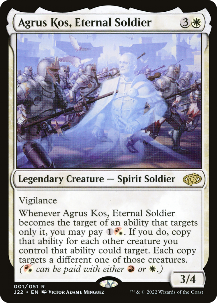 Agrus Kos, Eternal Soldier (J22-001) [Jumpstart 2022]