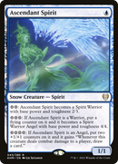 Ascendant Spirit (KHM-043) [Kaldheim]: (snow)