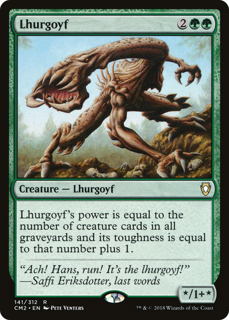 Lhurgoyf (CM2-141) [Commander Anthology Volume II]