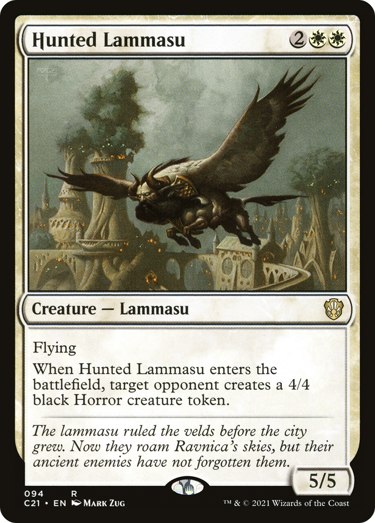 Hunted Lammasu (C21-094) [Commander 2021]