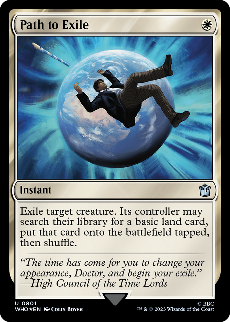 Path to Exile (WHO-801) [Doctor Who] Foil