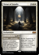 Virtue of Loyalty // Ardenvale Fealty (WOE-038) [Wilds of Eldraine] Foil
