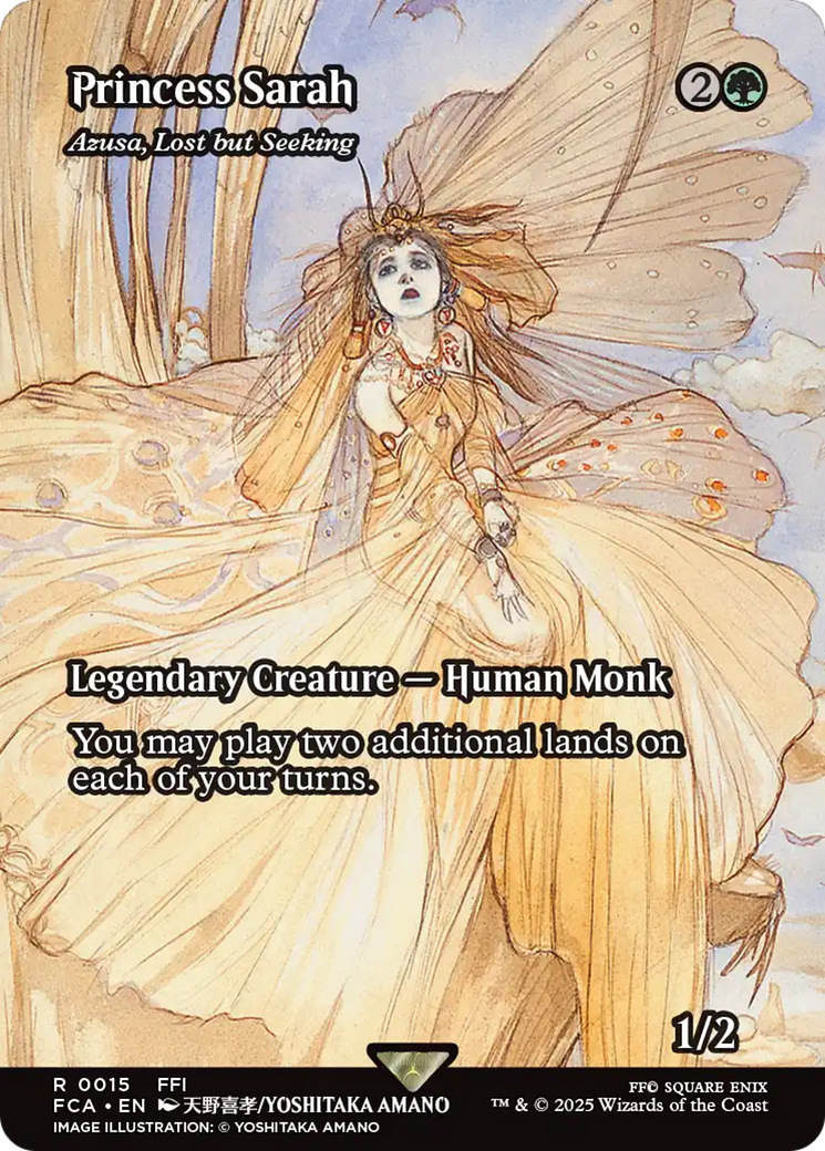 Princess Sarah - Azusa, Lost but Seeking (Showcase) (FCA-015) [FINAL FANTASY: Through the Ages] / Princess Sarah (Borderless)