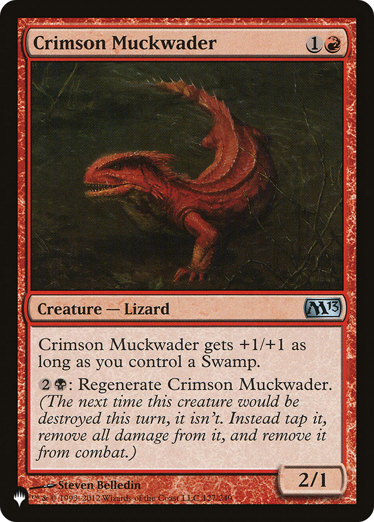 Crimson Muckwader (LIST-M13-127) [The List]