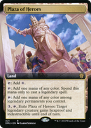 Plaza of Heroes (Extended Art) (DMU-421) [Dominaria United]