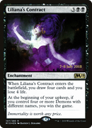 Liliana's Contract (PRE-107S) [Core Set 2019 Promos] Foil
