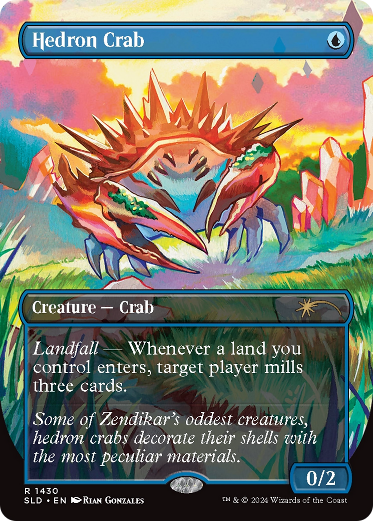 Hedron Crab (SLD-1430) [Secret Lair Drop] (Borderless)