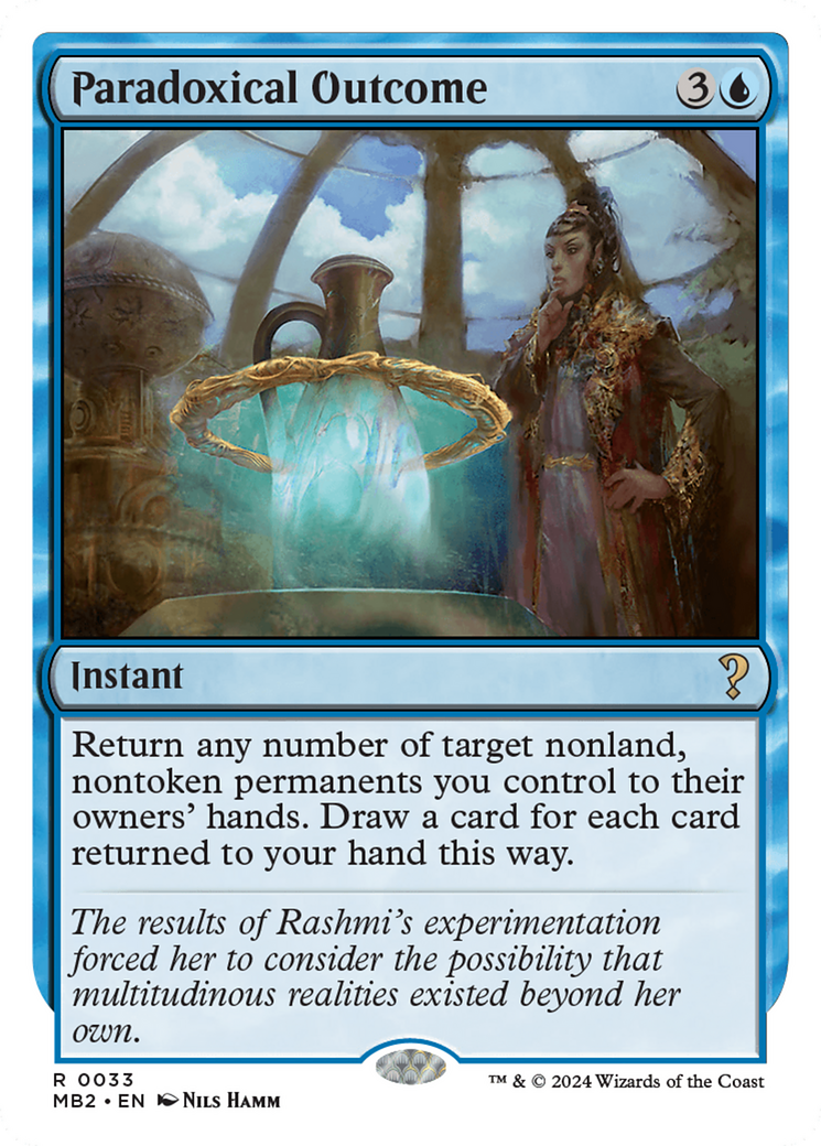 Paradoxical Outcome (MB2-033) [Mystery Booster 2]
