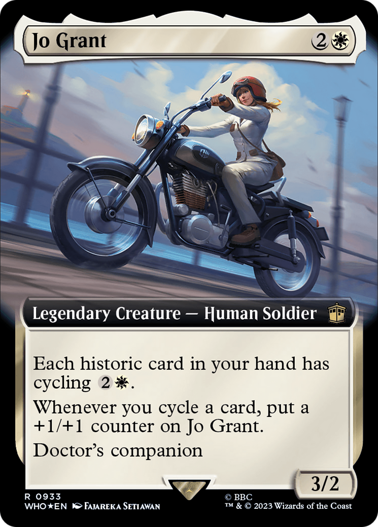 Jo Grant (WHO-933) [Doctor Who]: (Extended Art) Foil
