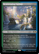 Rejuvenating Springs (CMM-617) [Commander Masters] Etched Foil
