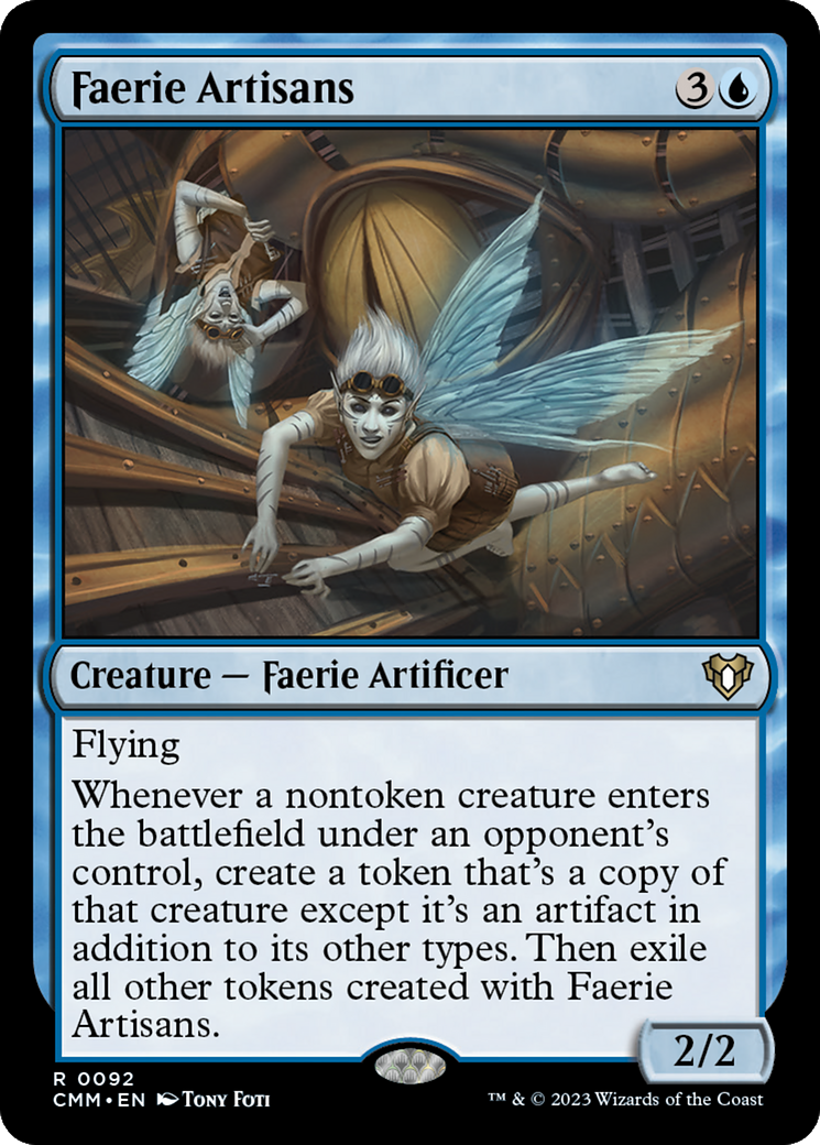 Faerie Artisans (CMM-092) [Commander Masters] Foil