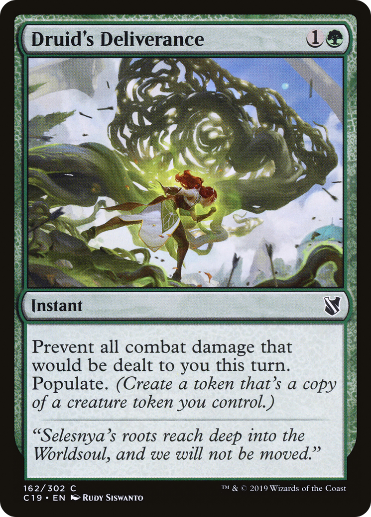 Druid's Deliverance (C19-162) [Commander 2019]