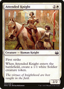 Attended Knight (MM3-001) [Modern Masters 2017]