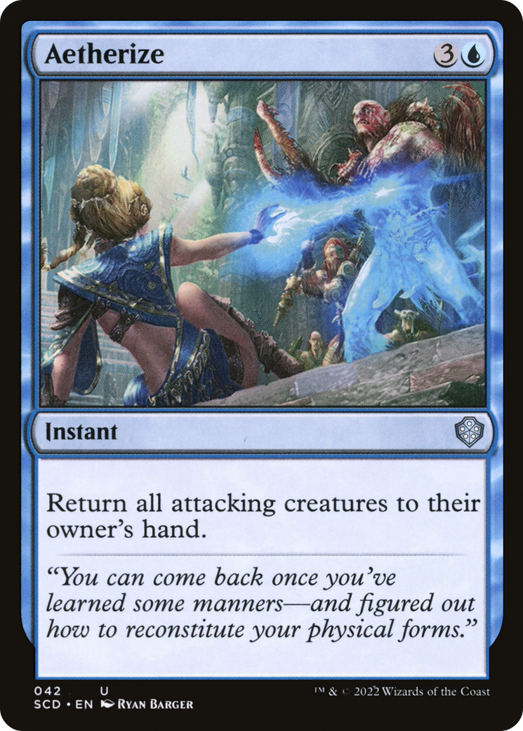 Aetherize (SCD-042) [Starter Commander Decks]