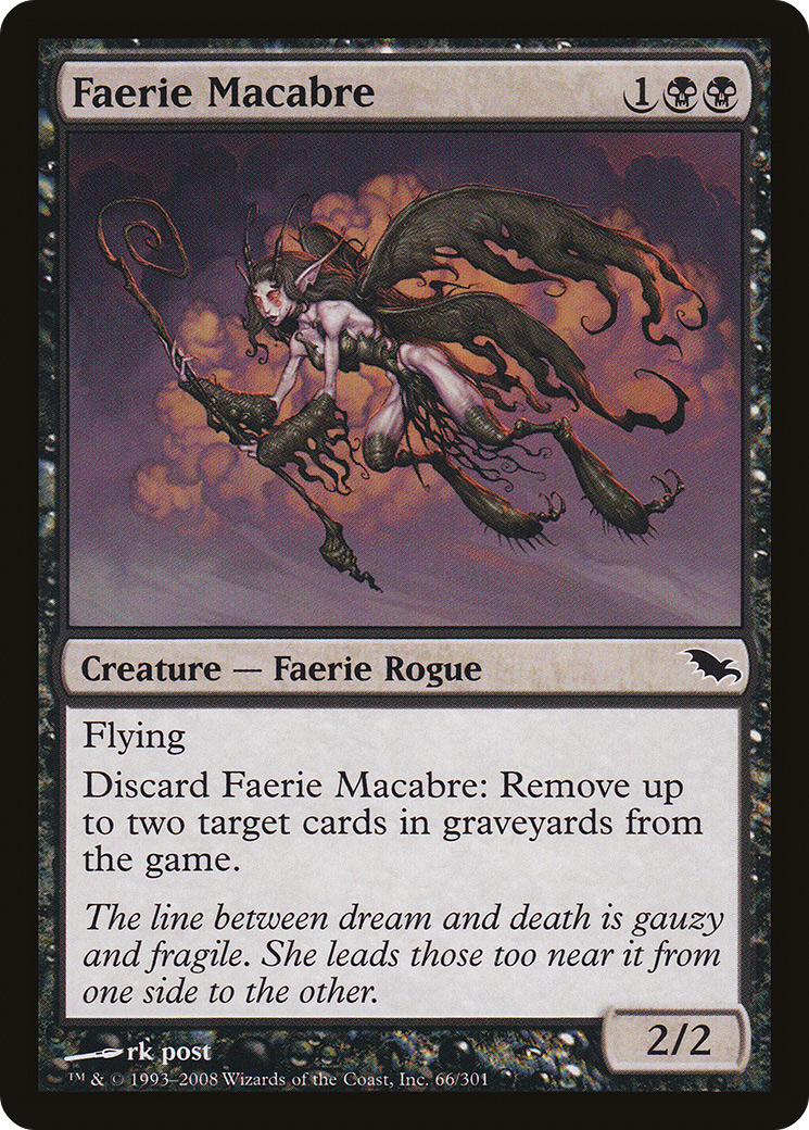 Faerie Macabre (SHM-066) [Shadowmoor] Foil