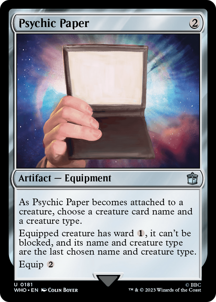 Psychic Paper (WHO-181) [Doctor Who]
