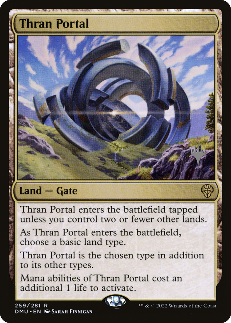 Thran Portal (PPDMU-259P) [Dominaria United Promos] Foil