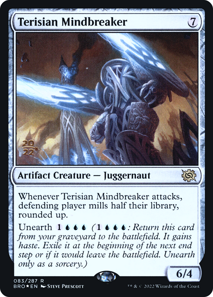 Terisian Mindbreaker (PRE-083) [The Brothers' War Promos] Foil